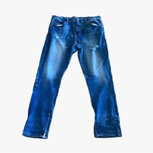 Arizona Mens Ultra Flex 360 Dropped Crotch Taper Skinny Jeans